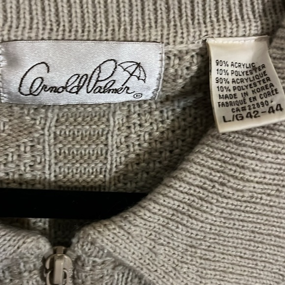 Full zip comfy grandpa sweater 90’s - Picture 3 of 4